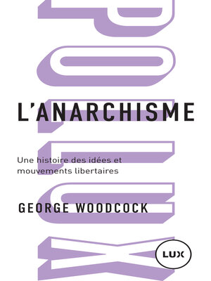 cover image of L'anarchisme